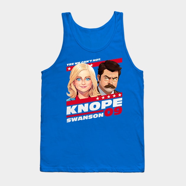 Knope Swanson 09 Tank Top by MitchLudwig